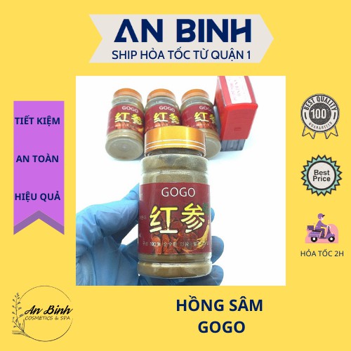 (Q1-HCM) Hồng Sâm Gogo Hàn Quốc - Chuẩn loại 1 - Cấy Hồng Sâm Phi Kim Nano Tại Nhà