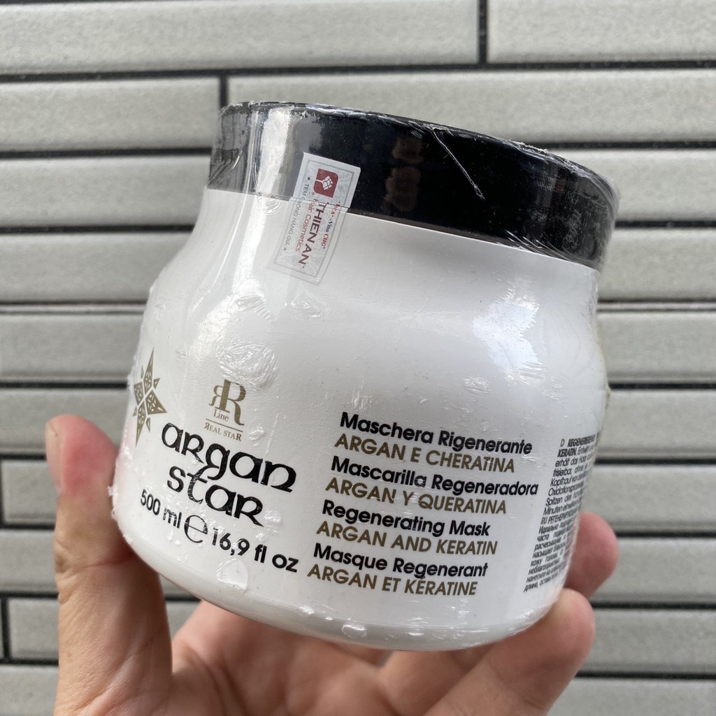 Dầu Hấp Dưỡng Ẩm , Phục Hồi , Mềm Mượt Argan RR Line ARGAN STAR 1000ml