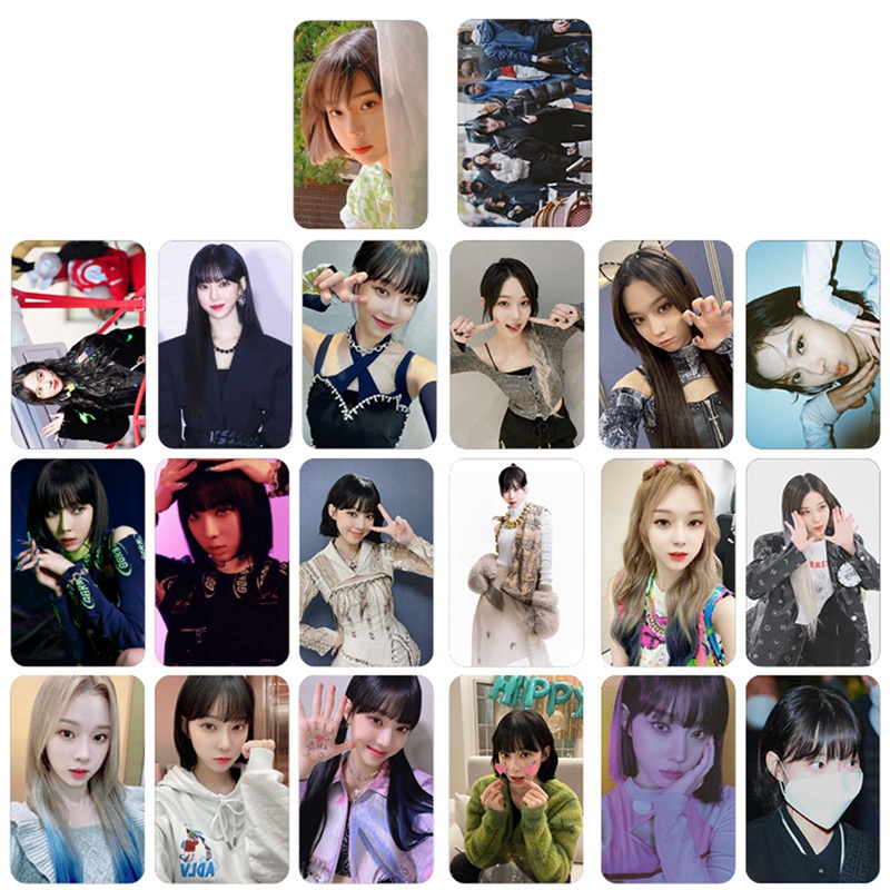 Bộ sưu tập 20 thẻ ảnh lomo nhóm nhạc kpop aespa