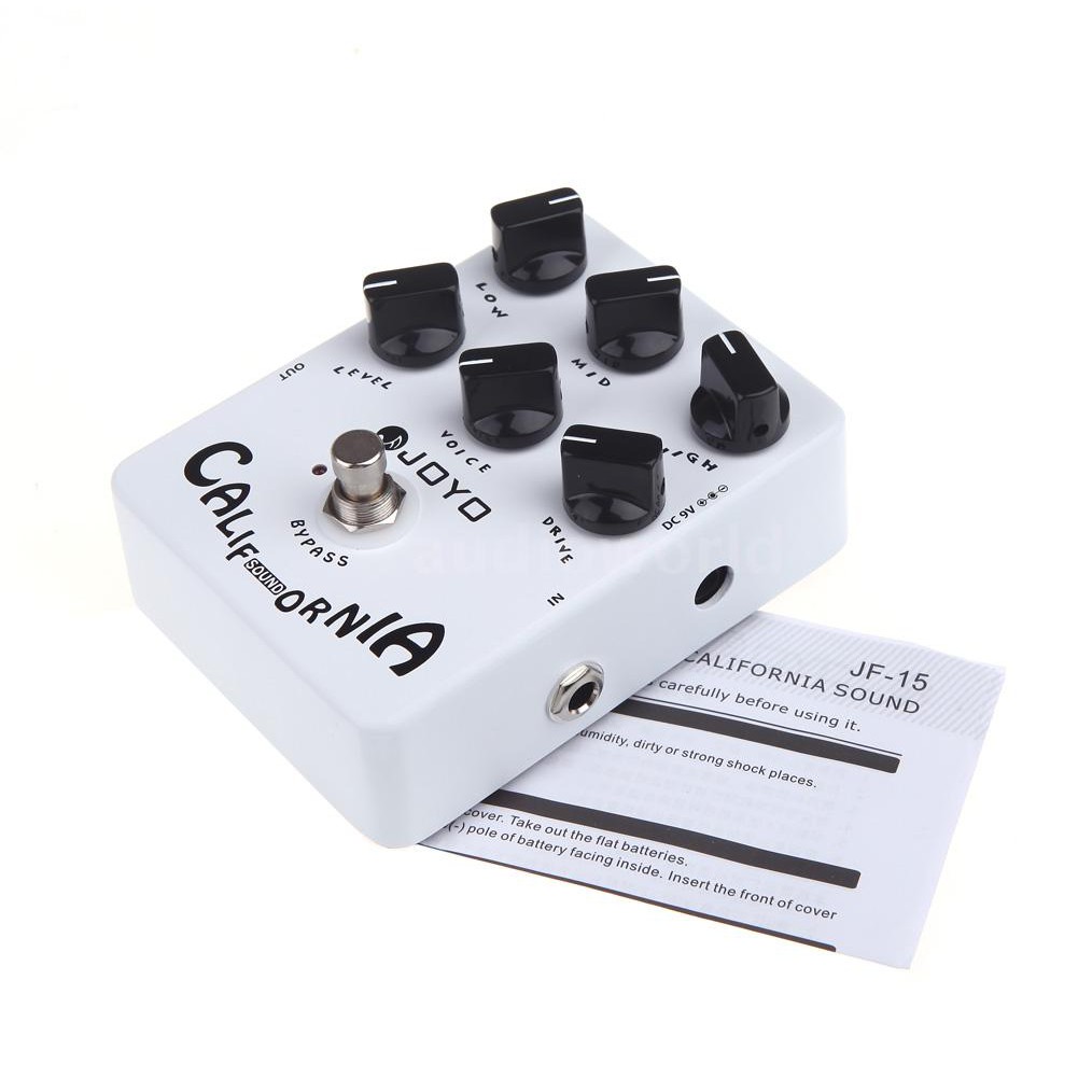 AIDO♦Joyo JF-15 California Sound Distortion Guitar Effect Pedal True Bypass