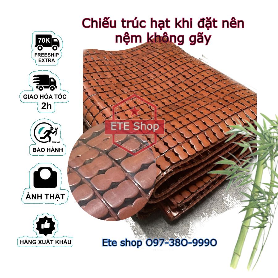 Chiếu trúc 1m6 và chiếu truc 1m8x2m, loại chiếu nằm mát, điều hòa, chiếu trúc đơn, chiếu tre em vào xem trong Shop có