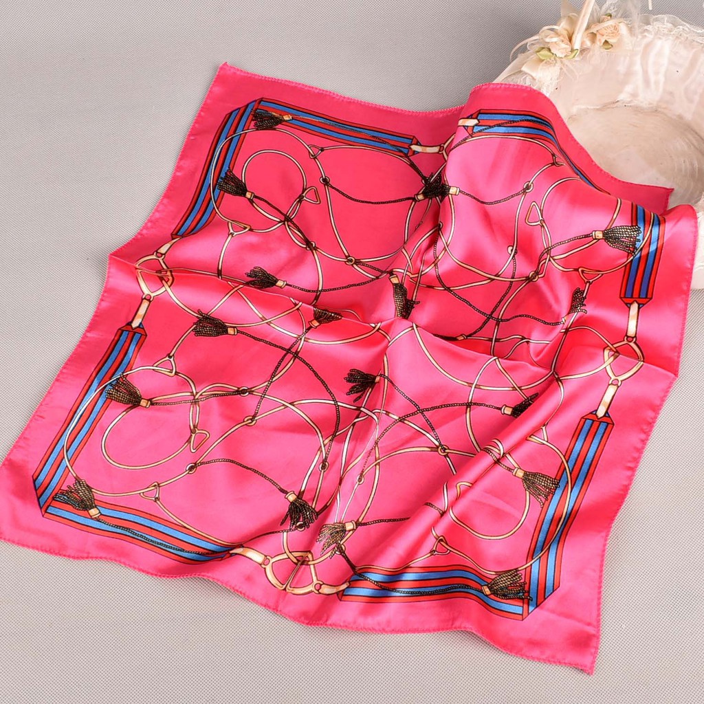 Khăn Bandana Lụa Quấn Áo Yếm, Quấn Nơ, Trùm Đầu - Giao Ngẫu Nhiên