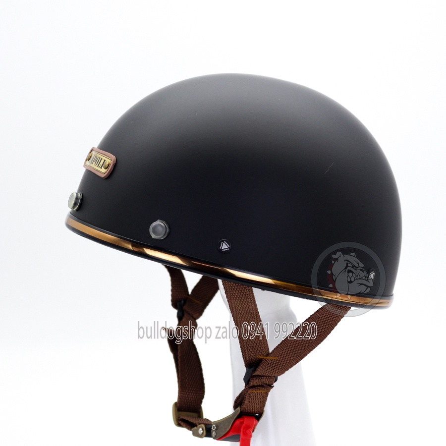 Mũ Bảo Hiểm 1/2 Đầu Haley Napoli N120 Nhiều Màu - Bulldogshop