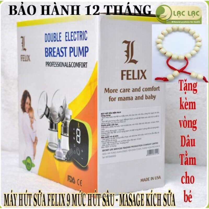 MÁY HÚT SỮA ĐIỆN ĐÔI FELIX