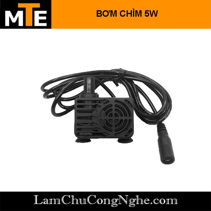 Bơm chìm mini 6-12V 4-5W DC-808 bơm tiểu cảnh, bể cá, điều hòa nước