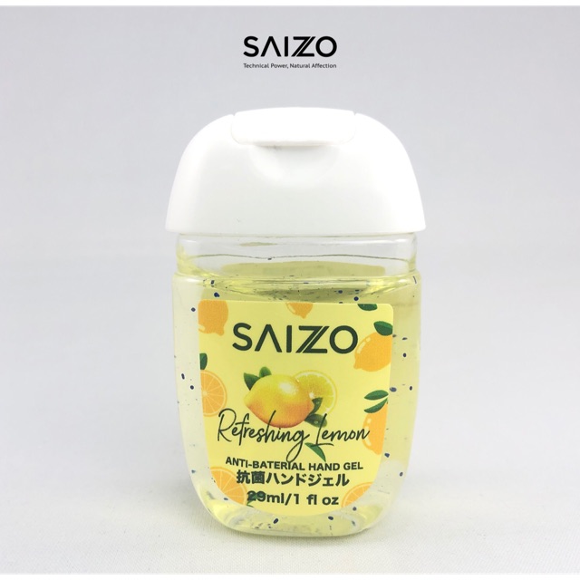 Gel Rửa Tay Khô Sát Khuẩn Bỏ Túi Chanh Tươi Saizo Nhật Bản 29ml | BigBuy360 - bigbuy360.vn