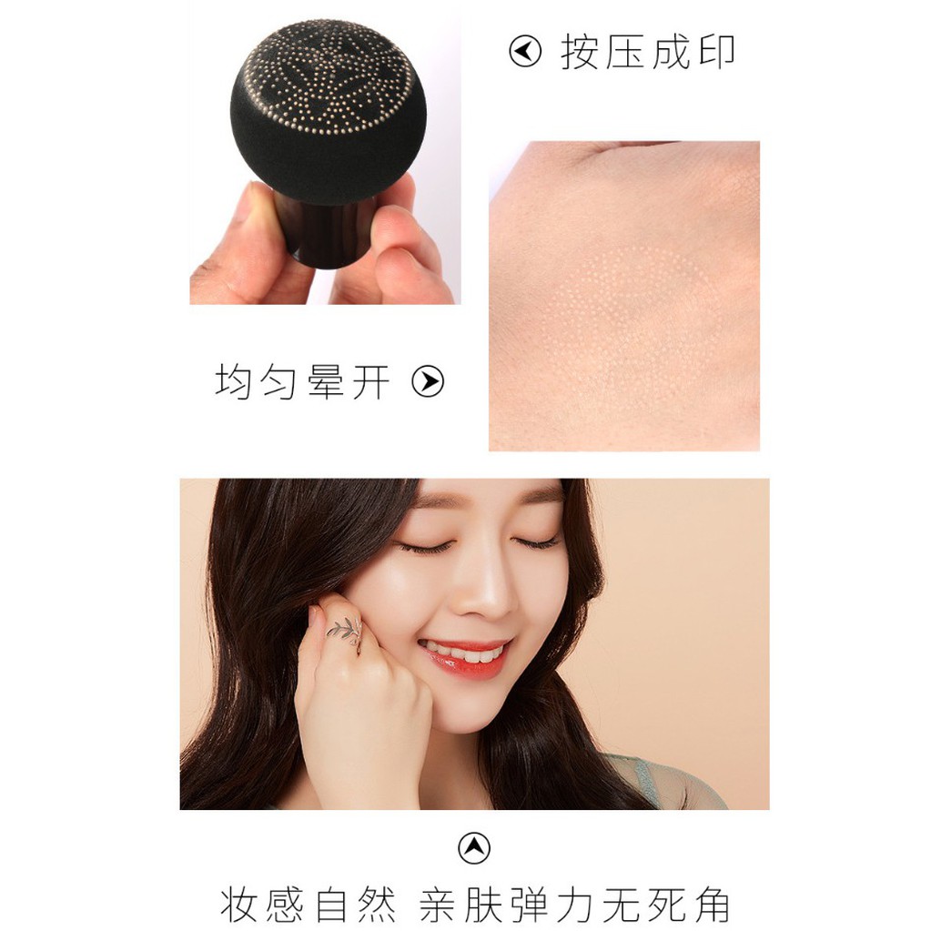 Kem BB dạng phấn nước gửi kèm bông mút hình nấm | BigBuy360 - bigbuy360.vn