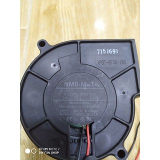 NMB Size 75mm 24v 0.2A chạy Êm và Mạnh (12v chạy khá mát)