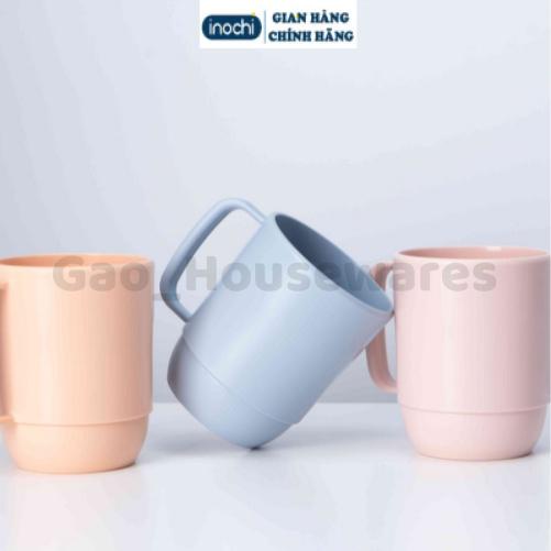 Cốc nước, ca nước INOCHI nhựa nguyên sinh dung tích 350 ml chịu nhiệt 140 độ C