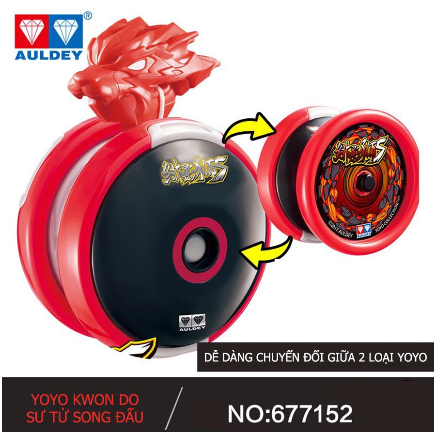 Đồ chơi YoYo Kwon Do chính hãng Auldey 677152 Sư tử song đấu