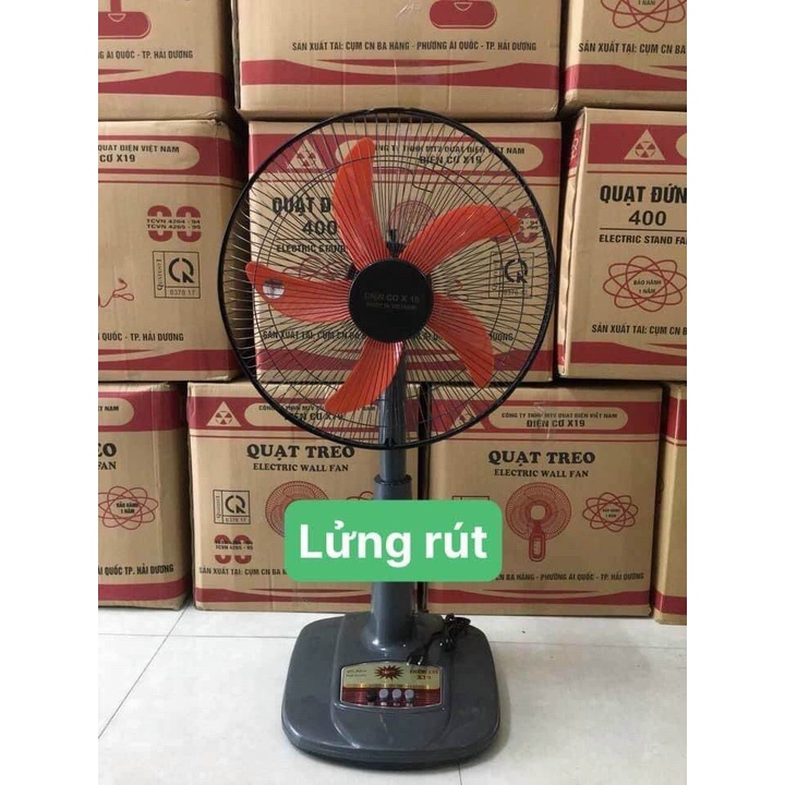 Quạt điện, quat de ban X19 rút lửng 400 công suất 55W