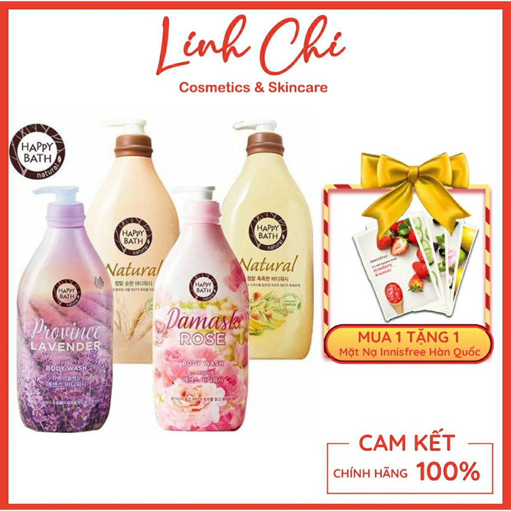 (Đủ Mùi) Sữa Tắm Happy Bath 900ml