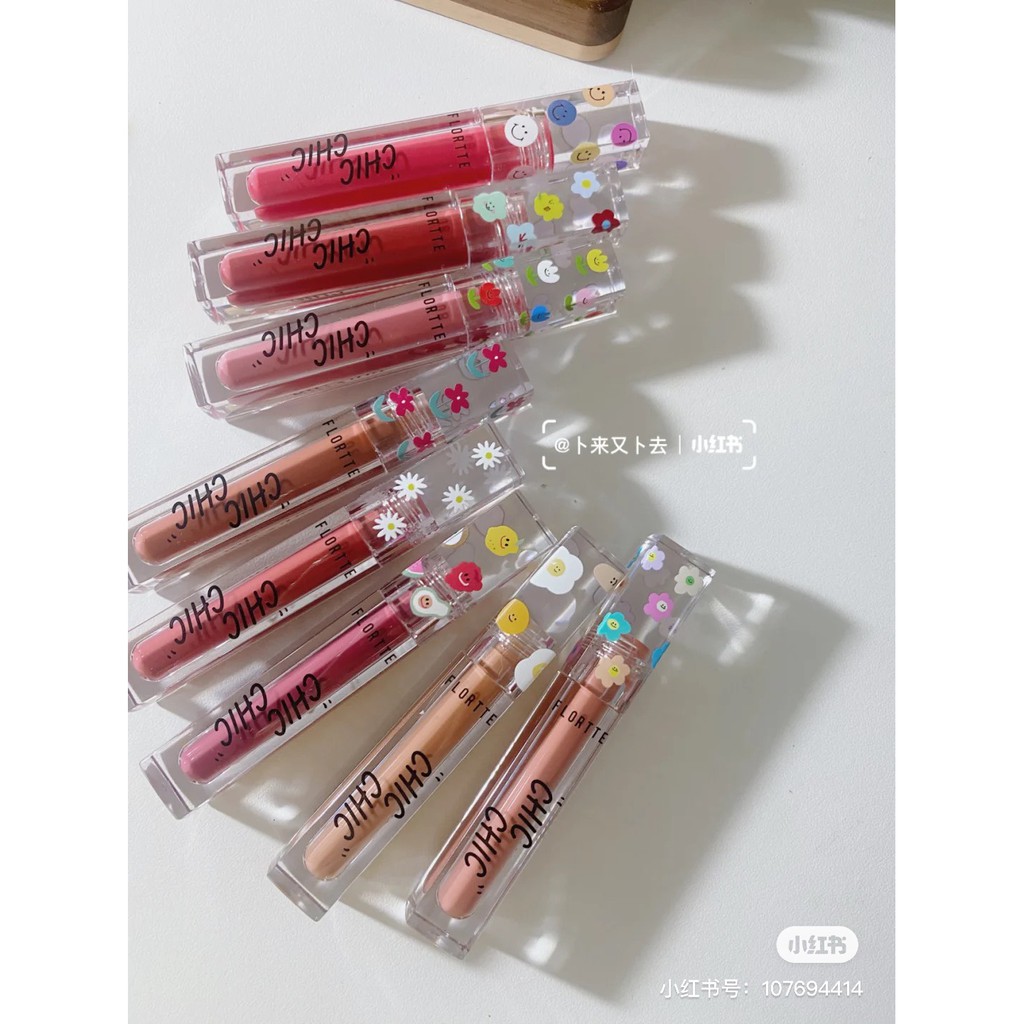 [FLORTTE] Son kem bóng Flortte Chic Chic