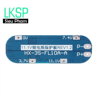 Mạch Bảo Vệ Pin 3S 12.6V 10A