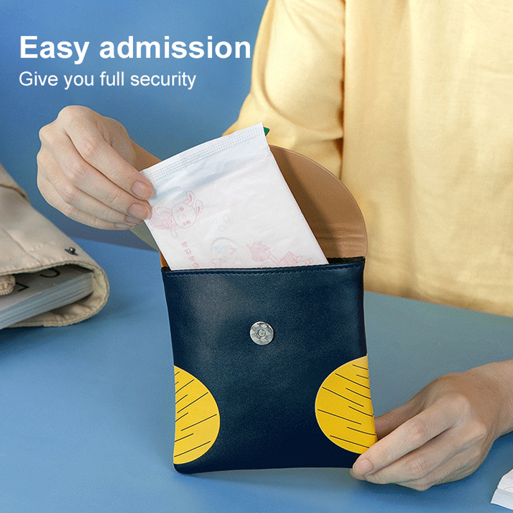 Túi Da Pu Đựng Khăn Giấy Tiện Dụng Khi Đi Du Lịch