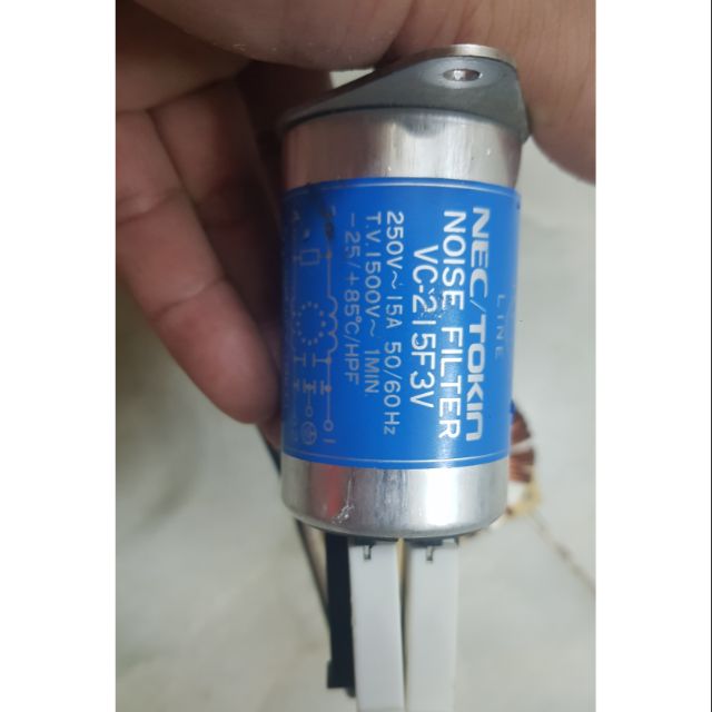 Lọc nguồn âm thanh NEC/TOKIN 250V 15A,hàng tháo máy Nhật