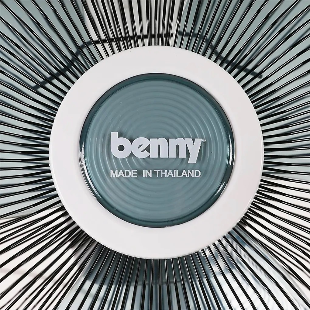 Quạt Treo Tường Benny BFW-48T Có Remote - Màu Trắng - Hàng Chính Hãng - BFW48T / 50W / Cánh 40cm