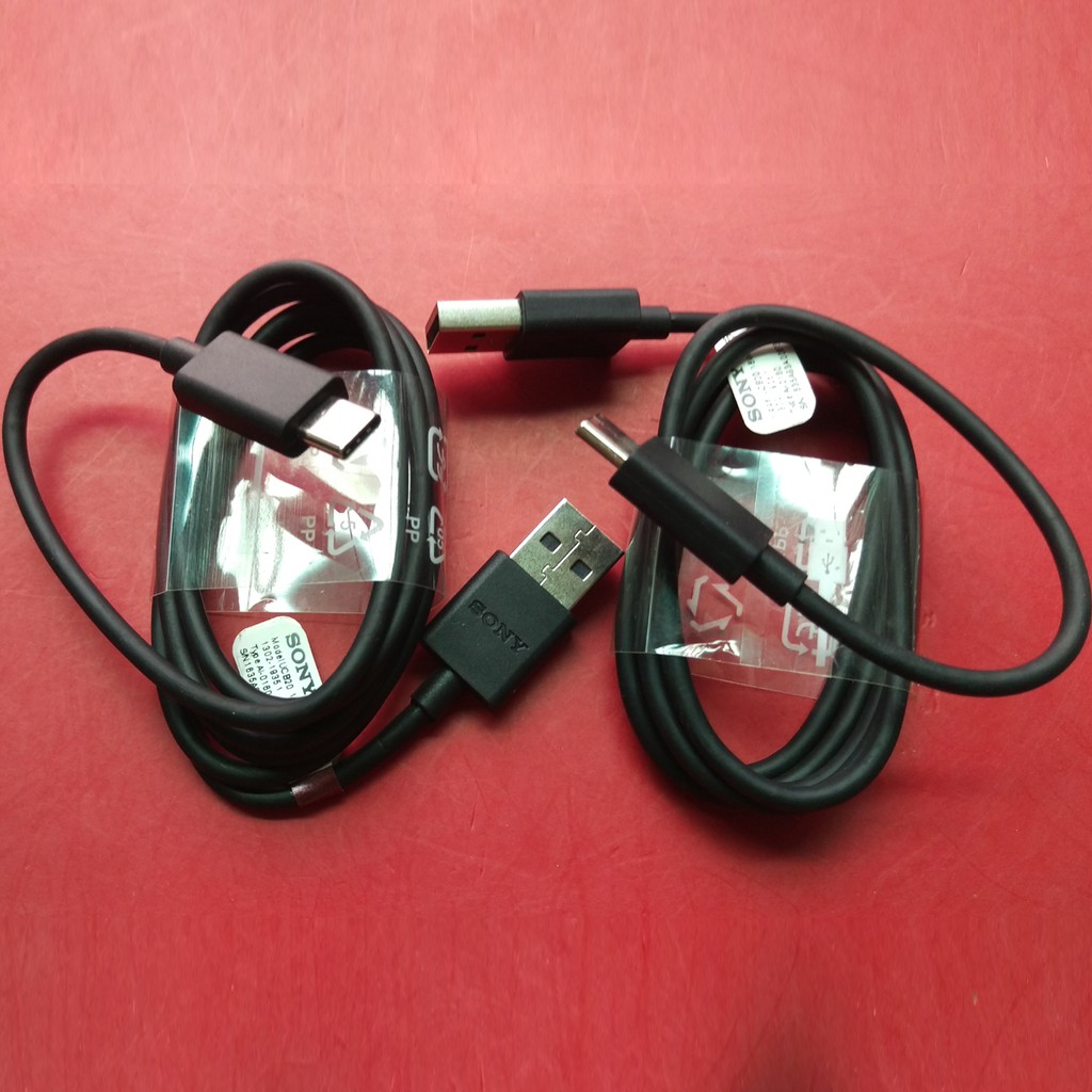 Cáp Sony Xperia UCB20 chuẩn USB Type-C Zin 2018