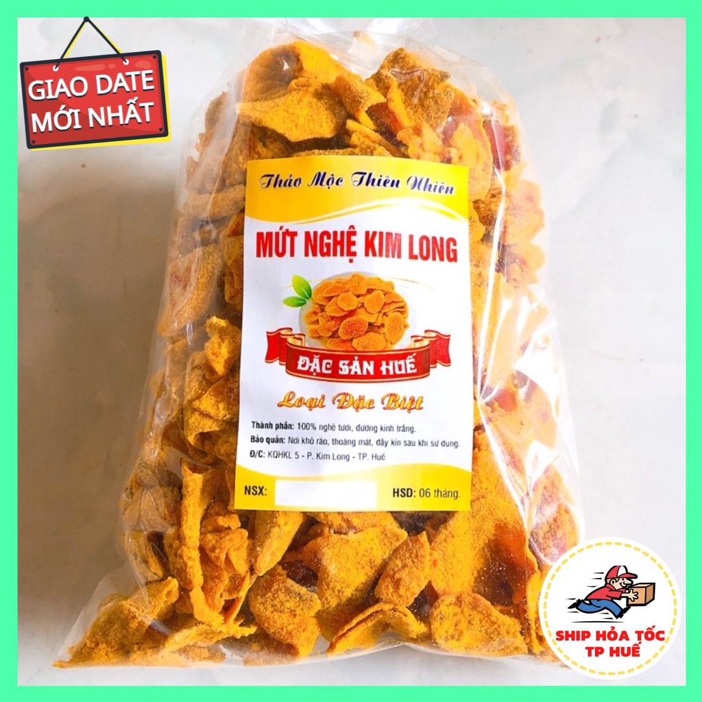 Mứt nghệ thơm ngon_ Huế 500g