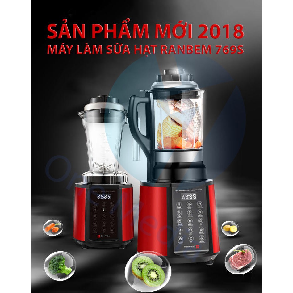 MÁY LÀM SỮA HẠT ĐA NĂNG RANBEM 769S