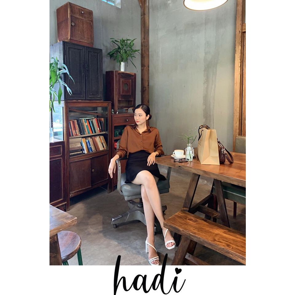 ÁO SƠ MI NỮ TAY DÀI NHIỀU MÀU CHẤT ĐẸP V | BigBuy360 - bigbuy360.vn