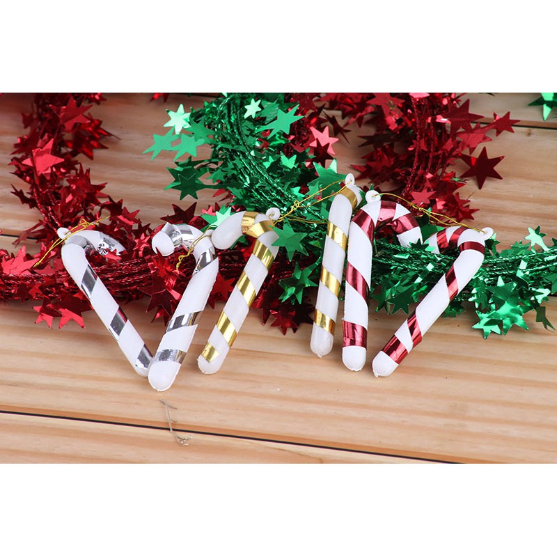 Bộ 12 nơ trang trí cây thông giáng sinh xinh xắn nhiều màu tùy chọn