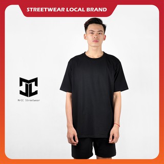 Áo Thun MRCC Basic Đen 100% cotton cao cấp form streetwear