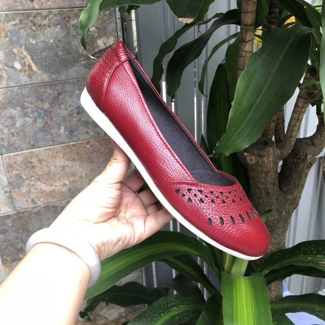 GIÀY BÚP BÊ NỮ DA BÒ