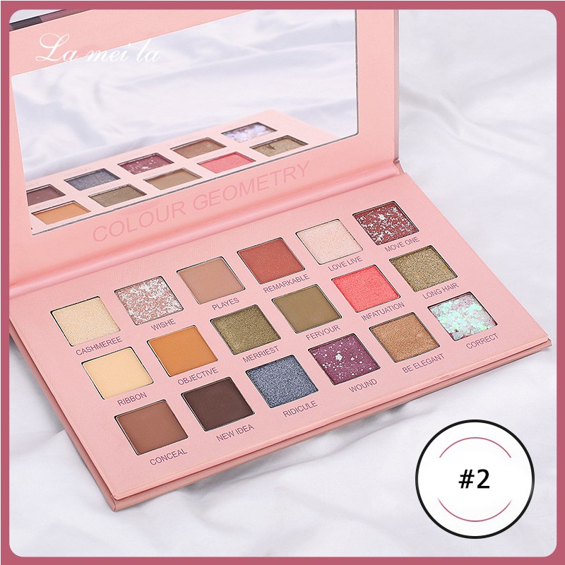 Bảng phấn mắt 18 màu LAMEILA tiện lợi cho nữ | BigBuy360 - bigbuy360.vn