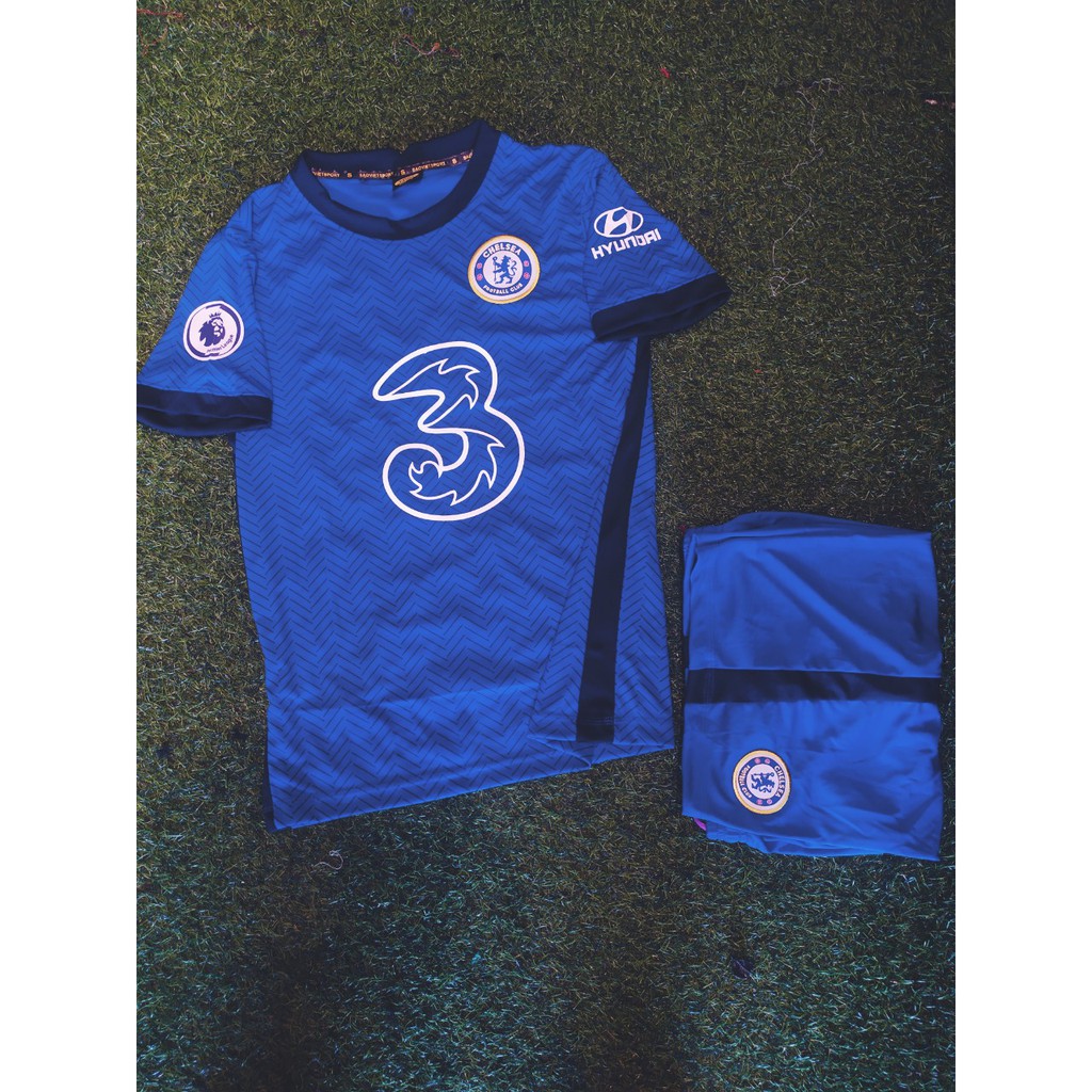 BỘ QUẦN ÁO ĐÁ BANH CLB CHELSEA MỚI NHẤT 2020-2021