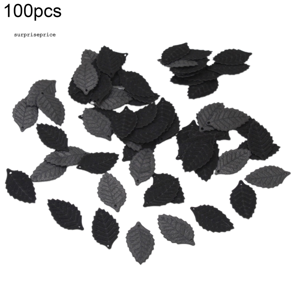 Set 100 Lá Giả Bằng Vải Dùng Trang Trí