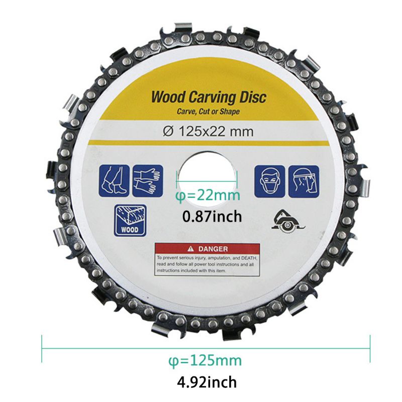 Đĩa Mài Đánh Bóng Dây Xích Hình Tròn Chuyên Dụng Cho Chế Biến Gỗ