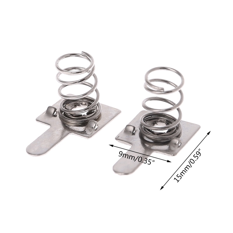 Set 100 Lò Xo Kim Loại AA / AAA Thay Thế Chuyên Dụng