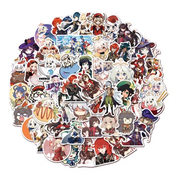 Sticker/ Hình dán Genshin Impact