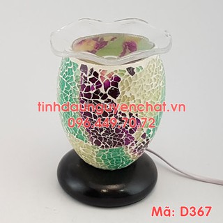 Đèn xông tinh dầu Pha lê bầu