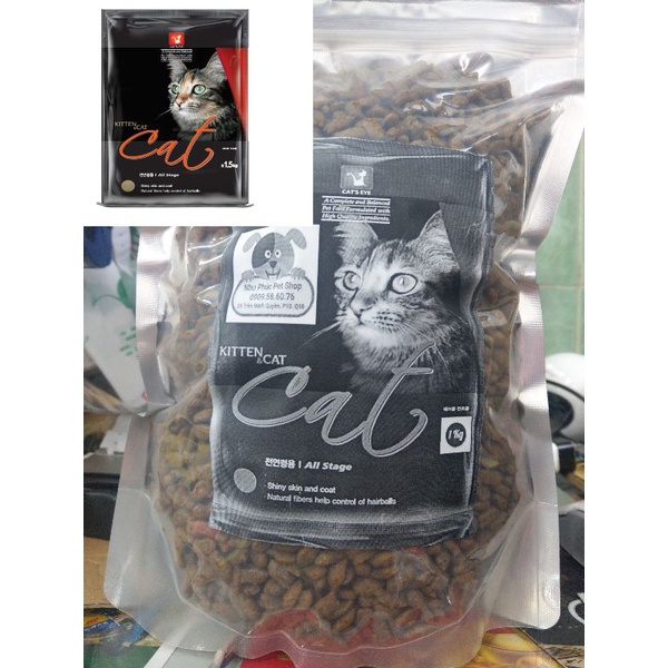 thức ăn cho mèo Catsrang, cat on , cat eye túi 400g