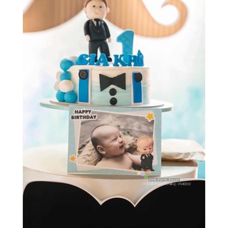 khung ảnh để bàn trang trí bàn tiệc sinh nhật.