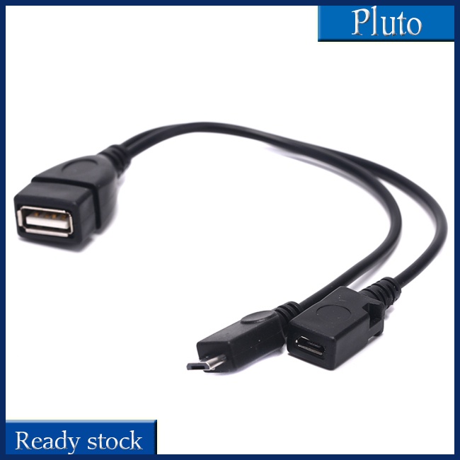Mới Dây Cáp Sạc Truyền Dữ Liệu Micro Usb Otg 2 Trong 1 Cho Điện Thoại / Máy Tính Bảng
