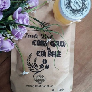 Combo Bột cám gạo cafe và mỡ trăn N’store