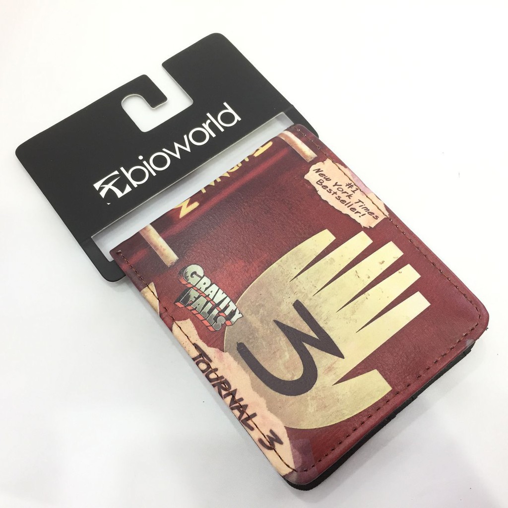 Ví Ngắn Bi-Fold In Logo Gravity Falls 9 Kiểu Thời Trang