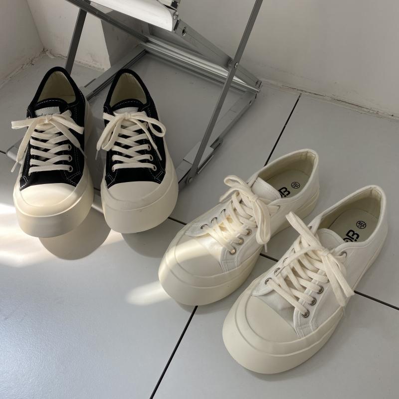 Giày Nữ Basic Trơn Siêu Đẹp 2 Mầu