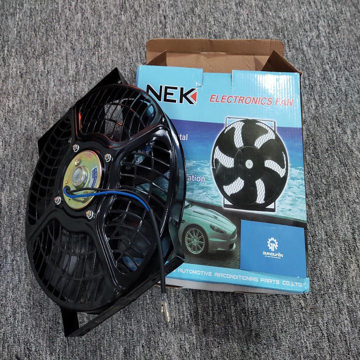 Quạt tản gió tản nhiệt dàn nóng xe ô tô khung bằng sắt