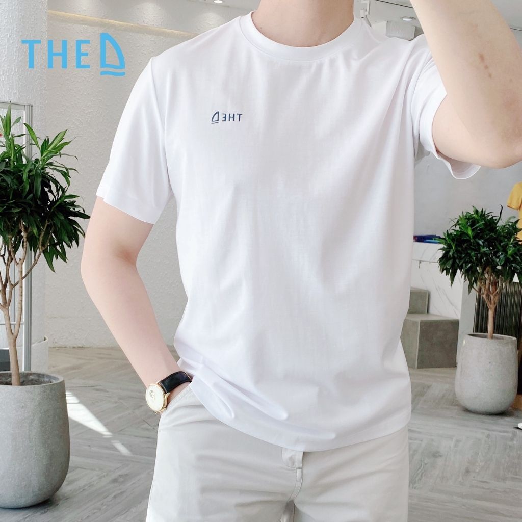 Áo Phông Nam The D Cổ Tròn Dáng Regular Fit, Chất Liệu Cotton Mềm Mịn, Thấm Hút Mồ Hôi Tốt AP 9910 | BigBuy360 - bigbuy360.vn