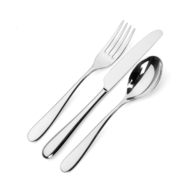 Combo 3 Dao Muỗng Nĩa ALESSI ITALY Nouvo Cutlery Stainless Steel 18/10 cao cấp
