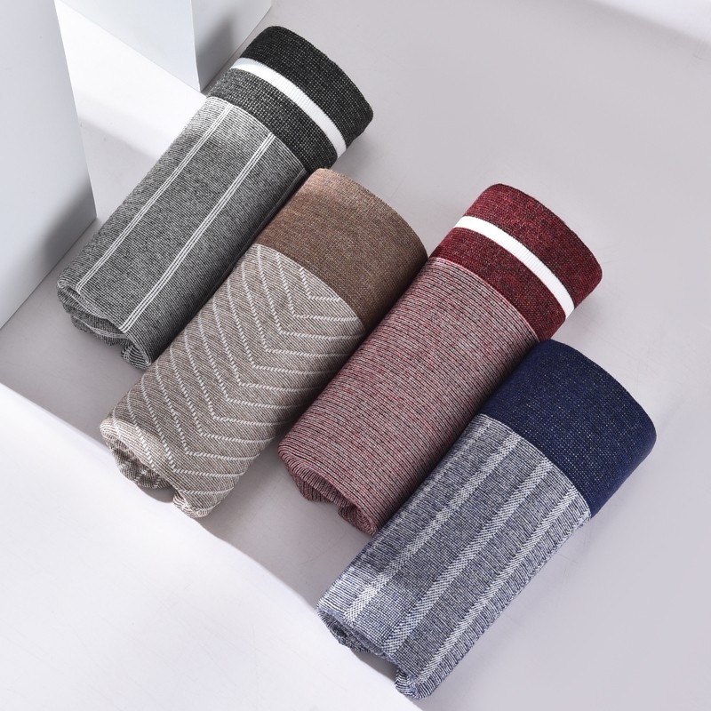 Quần Lót Boxer Nam Không Đường May Vải Sợi Tre Bamboo Kháng Khuẩn Chống Mùi