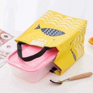 TÚI VẢI GIỮ NHIỆT HÌNH CÁ KB89