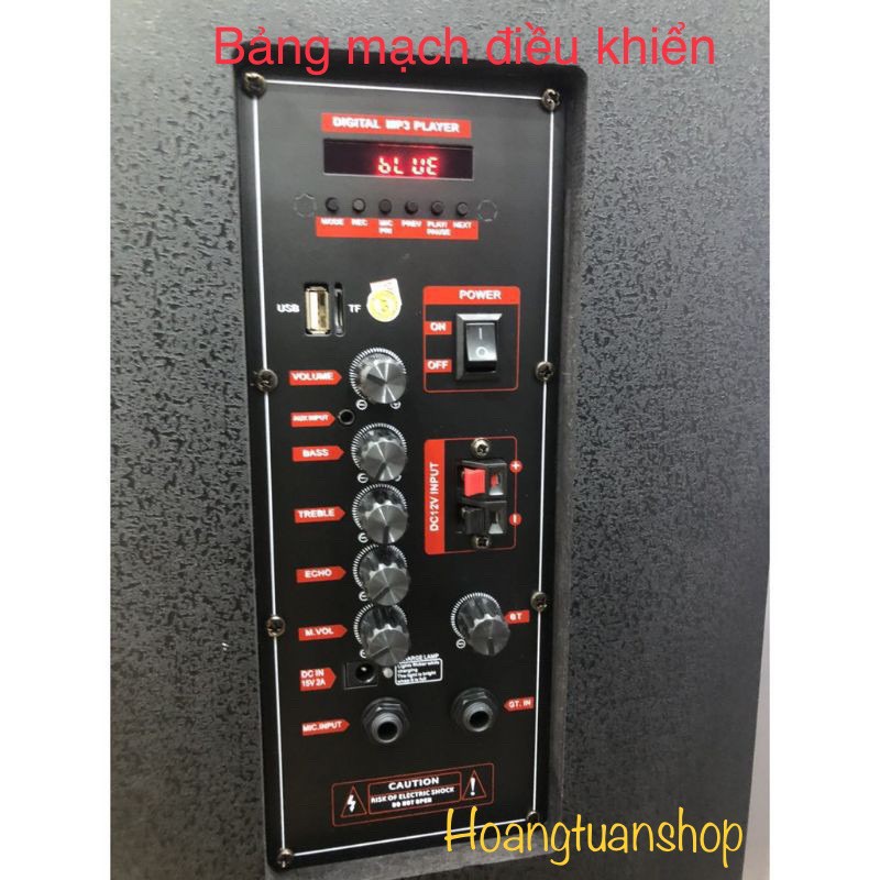 Loa kéo suny box GJ1508 bass 4 tấc