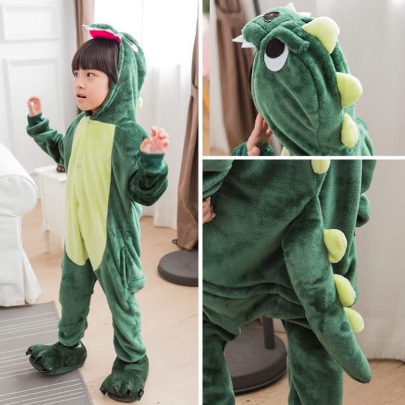 Bộ đồ khủng long cho trẻ em và người lớn