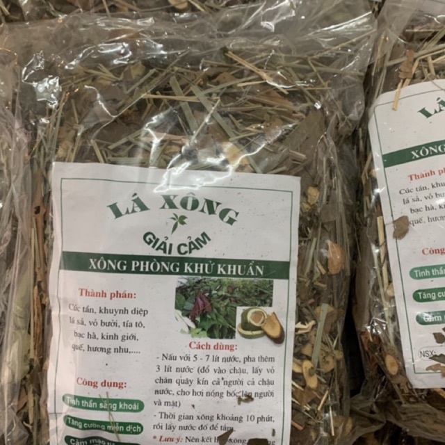Lá xông giải cảm, tăng sức đề kháng cơ thể 300g
