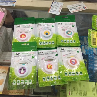 COMBO 3MÓC CÀI CHỐNG MUỖI BIKIT GUARD HÀN QUỐC